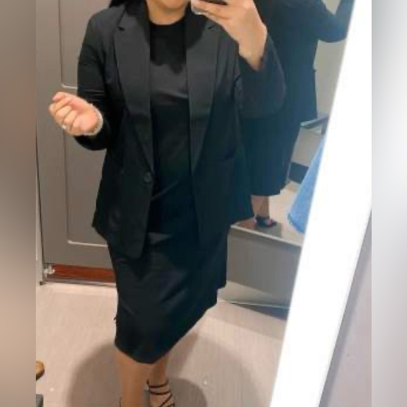 5 for $25!! NWT A New Day Ponte Black Blazer - Picture 5 of 11